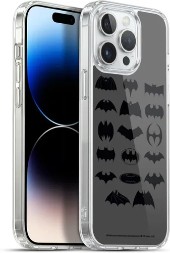Miniatura 415 de Head Case Designs Funda de gel con licencia oficial de Batman DC Comics Bat Signal Logos [protección de grado militar] compatible con Apple iPhone 7