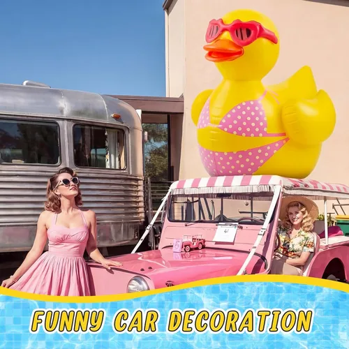 Miniatura 4 de Hungdao Paquete de 1 flotador inflable gigante de 4 pies para mujer, divertido flotador de bikini para despedida de soltera, viaje de niñas