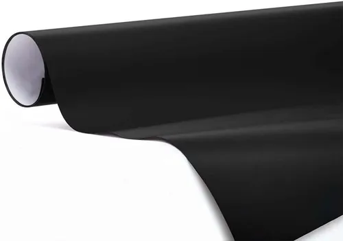 VViViD Rollo de vinilo para auto de 3M (Negro satinado, 1/2 pie x 5 pies)