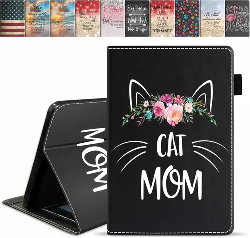 Miniatura 15 de Funda para tableta Amazon Fire Max 11 (13ª generación, versión 2023), funda delgada de piel sintética con ranura para tarjetas y encendido Ser un