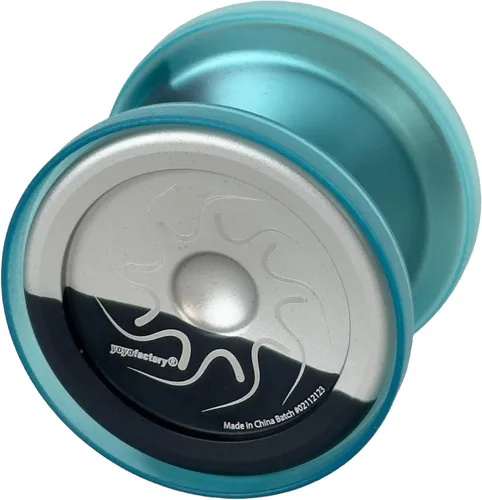 Miniatura 5 de Nine Dragons YoYo (Aqua Orange Fade con tapas transparentes)