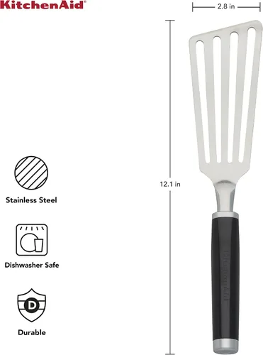 Miniatura 3 de KitchenAid - KE024OHOBA KitchenAid Classic Flex Turner, talla única, negro 2