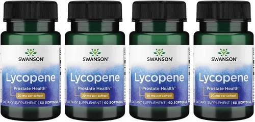 Miniatura 10 de Swanson Suplemento de salud natural de licopeno para hombres que promueve la salud de la próstata y el corazón, apoya la presión arterial dentro