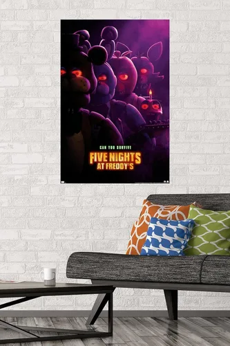 Miniatura 2 de Trends International Cinco Noches en Freddy - Película - Lámina de Cartel Teaser de Pared