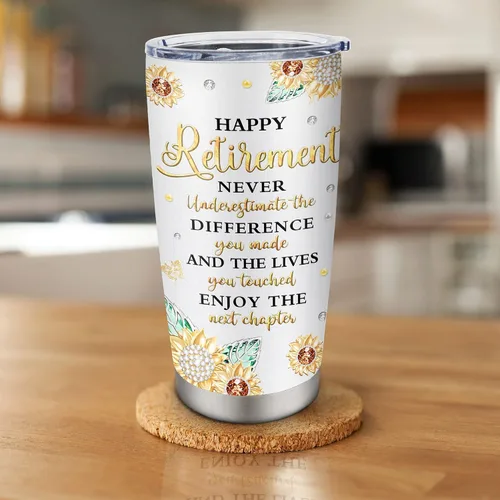 Miniatura 7 de Vaso de regalo de jubilación para mujer 2026 de 20 onzas, decoraciones de fiesta de jubilación, regalos para mujeres, compañeros de trabajo, amigas