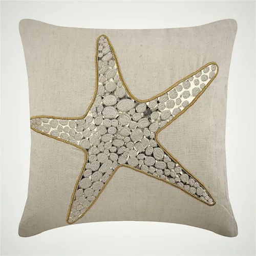 Miniatura 39 de HomeCentric Funda de almohada geométrica beige, 12 x 12 pulgadas, cuadrado de lino y algodón, círculos contemporáneos de Pascua, círculo de la vida