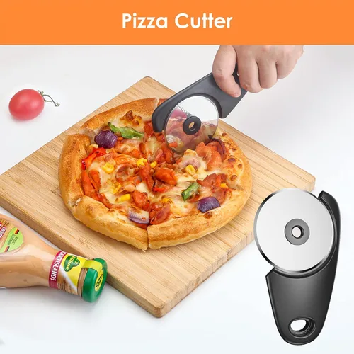 Miniatura 3 de Pisol Juego de 6 utensilios únicos de cocina, ahorro de espacio, rallador de queso, abridor de botellas, pelador de frutas y verduras, cortador