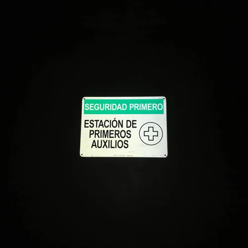 Miniatura 6 de TRADESAFE First Aid Station - Letrero de seguridad de primeros auxilios, seguridad primero estación de primeros auxiliares, señal de seguridad
