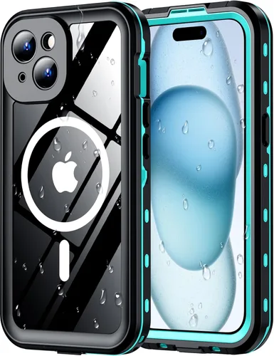 Miniatura 19 de Red2Fire Funda impermeable para iPhone 16, protector de pantalla integrado y protector de cámara, compatible con MagSafe, cuerpo completo a prueba