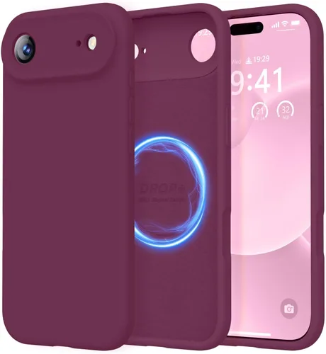 Miniatura 100 de LOVE 3000 Compatible con Funda para iPhone 15, [Cámara de Cobertura Completa de Silicona Suave] [Protección contra Caídas de 8 pies], Forro de Negro