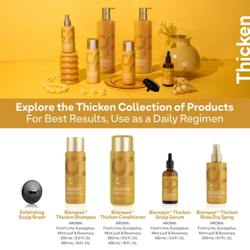 Miniatura 8 de Colorproof Biorepair Thicken Conditioner for Thinning Color-Treated Hair, Nourishes & Stimulates Hair & Scalp, Thicker, Fuller Looking Hair