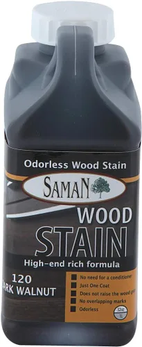 Miniatura 38 de SamaN Tinte para Madera Interior a Base de Agua - Tinte Natural para Muebles, Molduras, Paneles de Madera, Gabinetes (Forest TEW-104-12, 12 oz)