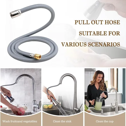 Miniatura 5 de Manguera de grifo para American Standard M922367-007220a, manguera de repuesto para grifo de cocina, piezas de grifo de cocina estándar americano