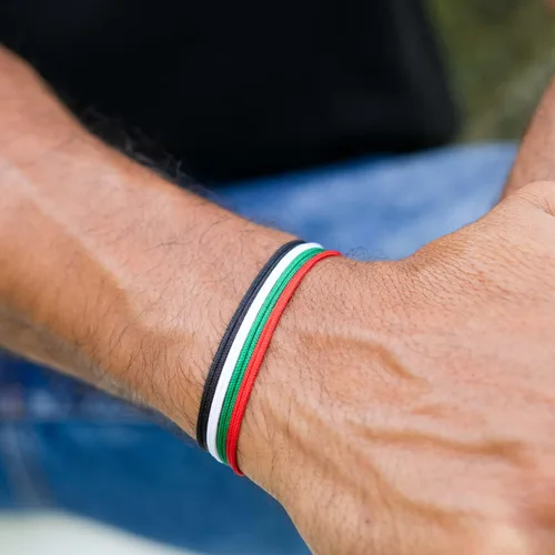 Miniatura 29 de World Cup Countries Soccer Flag Cord Bracelet for Men or Women - Country flag Pulsera bandera Pais Copa Mundial Futbol Hombre Mujer - Sports String