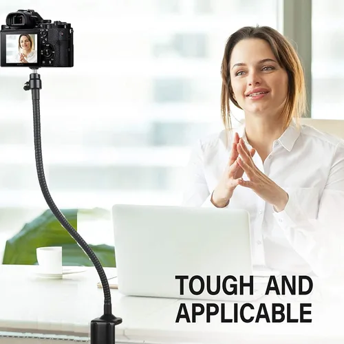 Miniatura 7 de Soporte de montaje de abrazadera de 25 '' para cámaras web Logitech MX Brio 4K, Brio 501