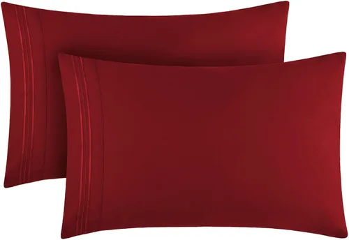 Miniatura 51 de Mellanni Fundas de almohada – Fundas de almohada lujosas, extrasuaves, refrescantes – 2 fundas de almohada de la colección Iconic – Cierre de sobre