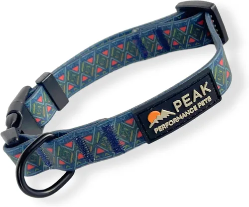 Miniatura 9 de Overlook Collar Impermeable para Perros Mediano Naranja Amanecer, Duradero, Cómodo Cachorros Grandes y Perros Medianos Fácil de Limpiar, A