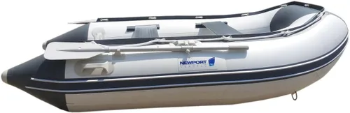 Miniatura 2 de Newport - Lancha deportiva inflable, modelo Dana, barco nodriza con quilla, con clasificación de la USCG, 10 caballos de fuerza, para 3 personas, 8