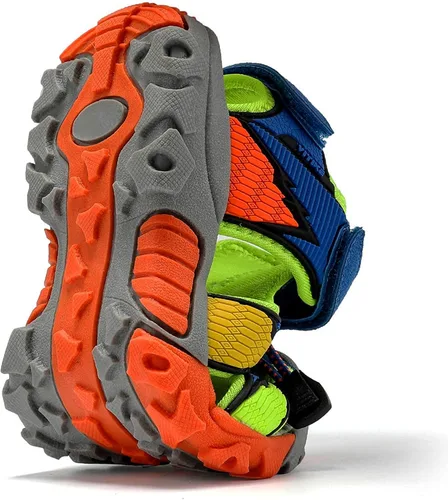 Miniatura 4 de Littleplum Sandalias para niños con puntera cerrada, sandalias deportivas para niños pequeños, zapatos de verano para niños grandes, caminar