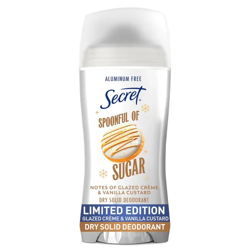 Miniatura 12 de Secret Desodorante sin aluminio para mujeres, protección contra olores de 48 horas, ingredientes derivados naturalmente, libre de parabenos