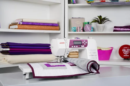 Miniatura 11 de Janome 3160QDC-G Máquina de coser y acolchar con kit de acolchado de regalo!