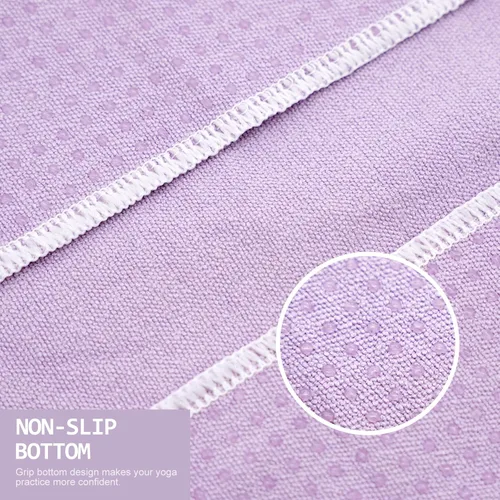 Miniatura 3 de Eunzel Toalla de yoga caliente – Toalla de microfibra antideslizante para esterilla de yoga con punto de agarre absorbente de sudor, toalla