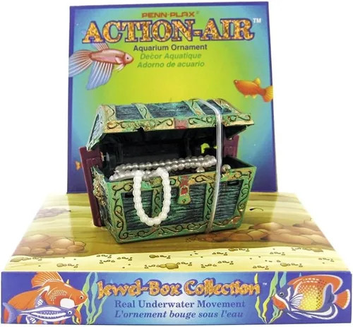 Miniatura 4 de Penn-Plax Adorno de acción aireadora, molino de arroz - Rueda giratoria - Pequeño