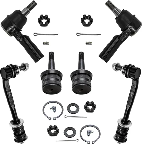 Miniatura 179 de Detroit Axle – Kit de suspensión delantera para Hyundai 2013-2018 Santa Fe 2 enlaces de barra de estabilizador 4 varillas de amarre interiores