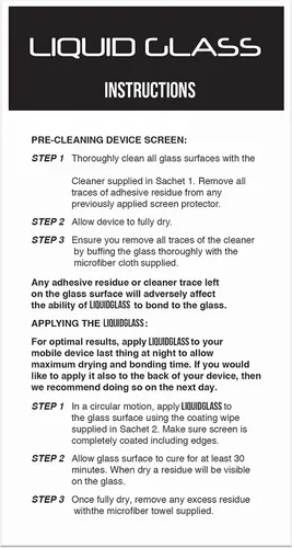 Miniatura 4 de ProofTech Paquete de 2 protectores de pantalla de vidrio líquido con protección de pantalla de $250 (cada uno) para todos los teléfonos