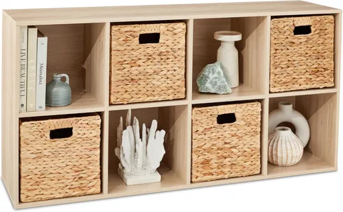 Miniatura 19 de Best Choice Products Estantería para niños con 6 cubos, organizador de almacenamiento, estante de 11 pulgadas, estantería, almacenamiento para Salvia