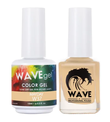 Miniatura 179 de WAVEGEL - Juego dúo de gel y esmalte de uñas a juego - Colección Simplicity - #P109 Blizzard I 0.5 onzas
