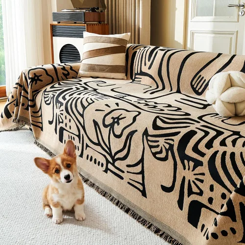Miniatura 44 de MYSKY HOME Fundas para sillón, funda para silla reclinable, color beige, fundas de sofá para sofá modular en forma de L, fundas de sofá de gran
