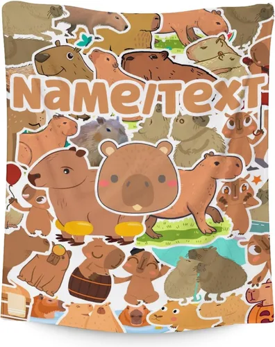 Miniatura 10 de Mantas temáticas de animales para niños, tamaño regazo de 30 x 40 pulgadas, manta de felpa suave y peluda para regalo, mantas negras para cama, sofá