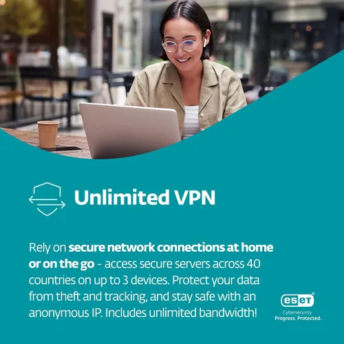 Miniatura 8 de ESET Home Security Premium Antivirus 2025 Edition 1 Device 1 Year Unlimited VPN Privacy Protection Ransomware Anti-Theft Digital