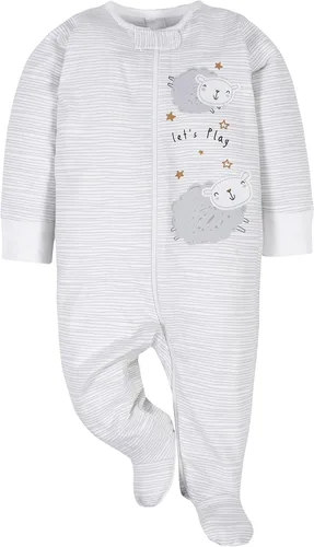 Miniatura 2 de Gerber baby-girls 4 Pack Sleep 'N Play Footie
