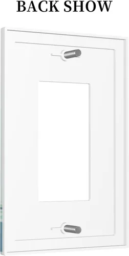 Miniatura 4 de Tortugas Marinas de Pared Océano Hierba Medusas Peces Algas Marinas Burbujas Placa de Pared Individual Rocker/Decora 1 Gang Cubierta de Interruptor