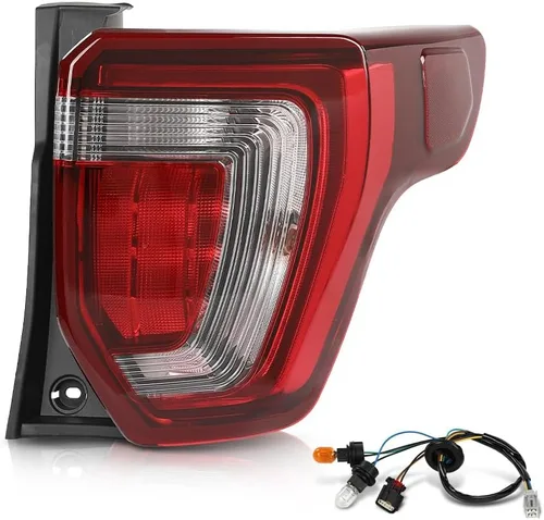Miniatura 16 de GRAND ORANGE Conjunto de luces traseras, lámpara trasera izquierda del lado del conductor, luz de freno compatible con Ford Focus 4 puertas Sedan
