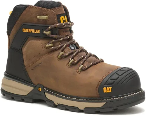 Miniatura 2 de Caterpillar Excavator Superlite impermeable Thinsulate aislamiento Nano Toe, Café Oscuro, 10 ancho