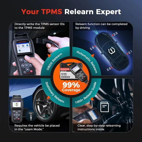 Miniatura 3 de Autel MaxiTPMS TS408S 2026, actualización de la herramienta de programación TPMS de TS501 TS508, todos los sensores reinician la herramienta