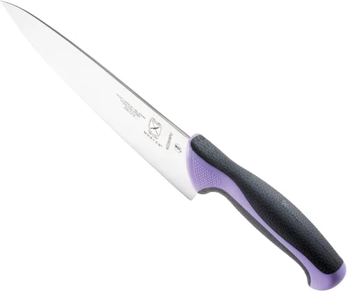 Miniatura 2 de Mercer Culinary Millennia Colors - Juego de 5 tableros magnéticos con asas moradas, madera de caucho, 5 x 15 x 15 pulgadas Púrpura