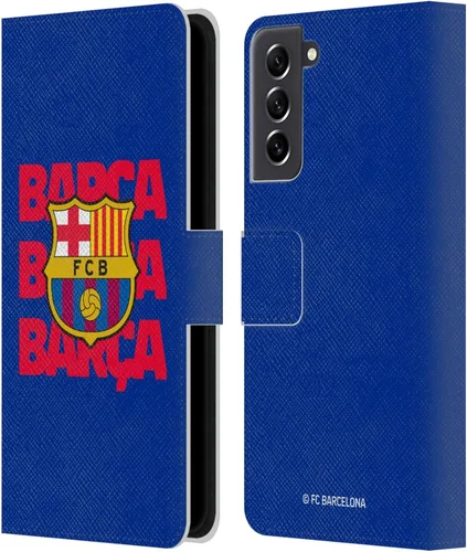 Miniatura 18 de Head Case Designs Funda de piel con licencia oficial del FC Barcelona Barca Crest Graphics para Samsung Galaxy A06 4G