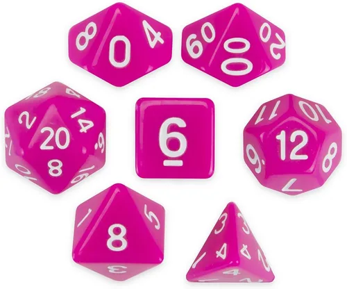 Miniatura 6 de Brybelly Juego de 7 dados poliédricos Series III Wiz - Edición más reciente