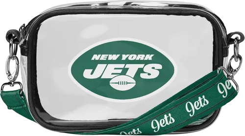 Miniatura 19 de FOCO NFL Womens NFL Team Logo Stripe Clear Crossbody Bag