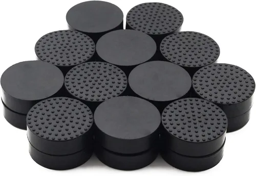 Paquete de 24 patas invisibles para macetas con agarre antideslizante mejorado para plantas y flores, elevadores de macetas de goma sólida,
