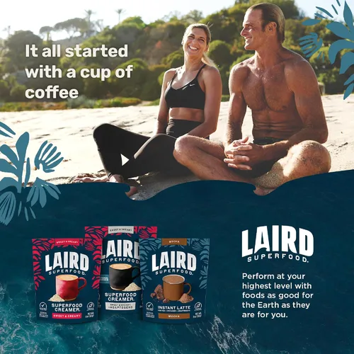 Miniatura 8 de Laird Superfood Creamer - Crema en polvo sabor a cacao, 8 onzas