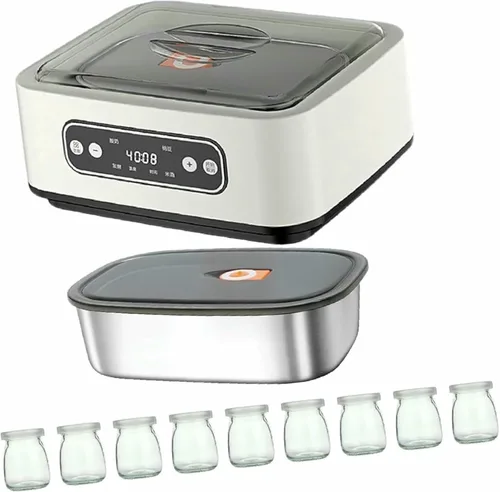 Miniatura 7 de Máquina de fermentación del fabricante del yogur, yogur casero de poco ruido de DIY, calefacción profesional de la temperatura constante multifunción