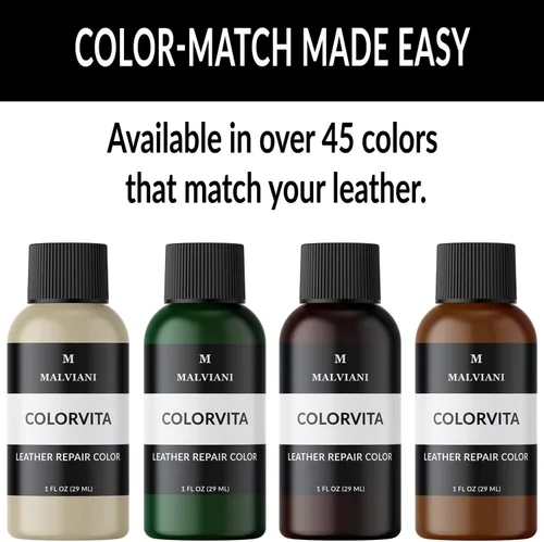 Miniatura 7 de Restaurador de Color de Reparación de Cuero - Marrón Oscuro - Restaura Sofá, Asiento de Coche, Muebles y Sofá 1 oz.