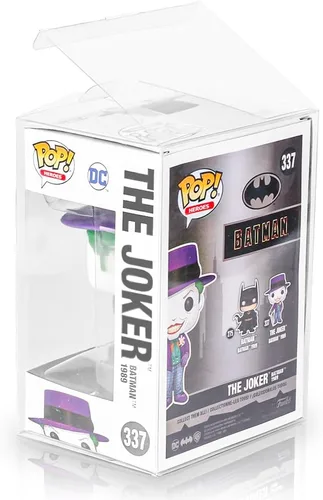 Miniatura 7 de Paquete de 8 fundas protectoras para figuras Funko Pop de 4 pulgadas, ultra gruesas de 0.020 in, sin pelar la película, caja de exhibición