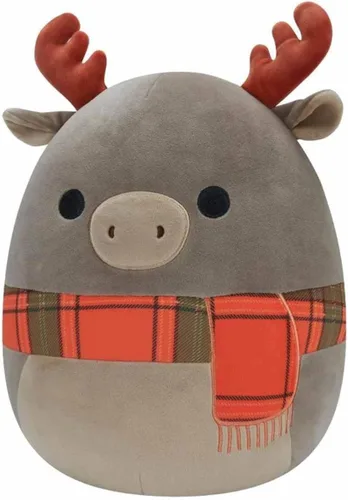 Miniatura 2 de Squishmallows - Patterson The Moose con bufanda de 7.5 pulgadas