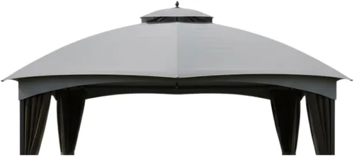 Miniatura 11 de Garden Winds Cubierta superior reforzada RipLock 350 de repuesto compatible con Allen Roth modelos de cenador de 10 x 12 pies GF-12S004B, Verde